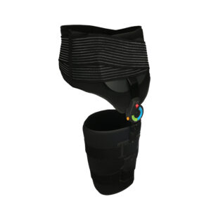 ISO Preferred Post-Op Hip Abduction Brace with Adjustable Flexion, supplier catalog HCPCS reference L1686